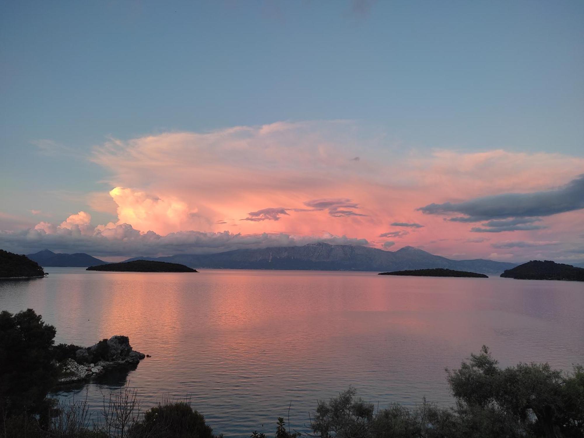 Korakias Seaview Villa Yénion Екстериор снимка